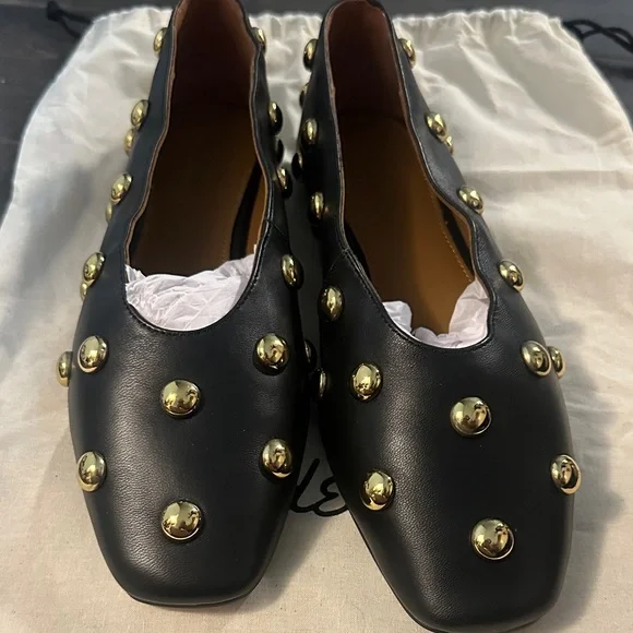 Madewell Black Studded Women's Shoes - Picture 3 of 4